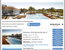 Tablet Screenshot of club-quinta-da-ria.eu